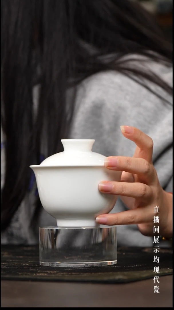 景德镇元宝大盖碗