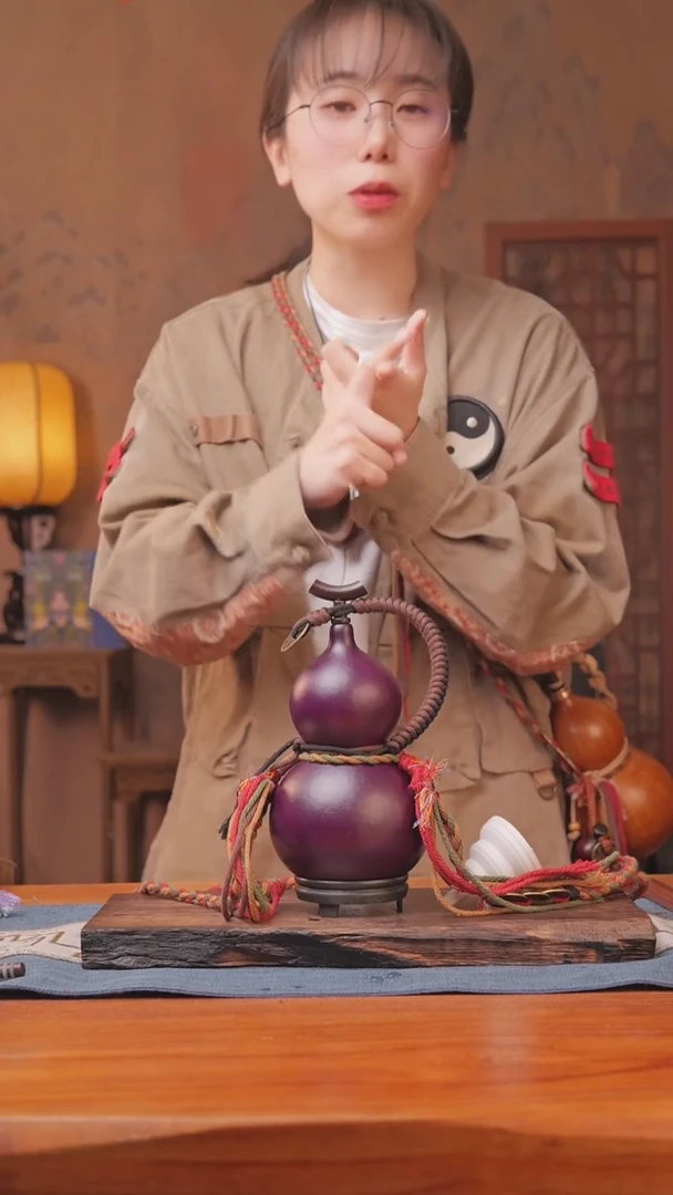 1435号链接精品大漆葫芦现货现发[一物一拍]