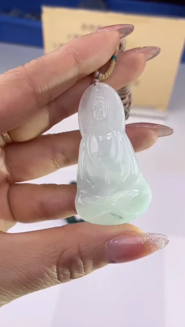 【闪购商品】翡翠吊坠(赠链)未镶嵌27445静静聊翠静静聊翠