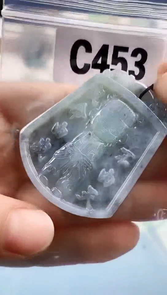 翡翠未镶嵌颈饰天然翡翠吊坠挂件