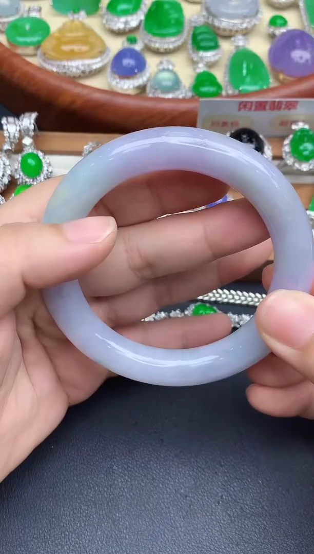 未镶嵌手镯翡翠508-中国好珍宝