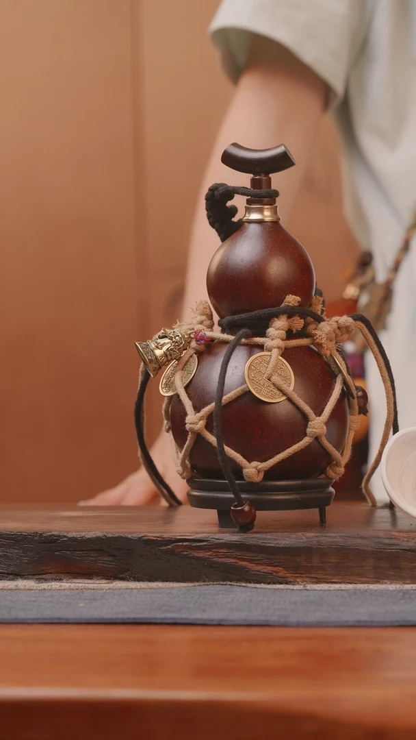 1910号精品大漆葫芦防腐防渗装水茶酒