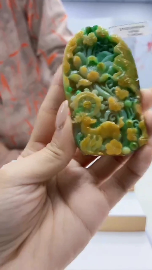 未镶嵌定制翡翠4919ty-毛货挂件112