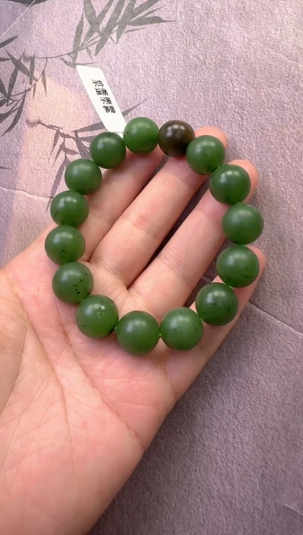 【闪购商品】和田玉（碧玉）手串未镶嵌手串