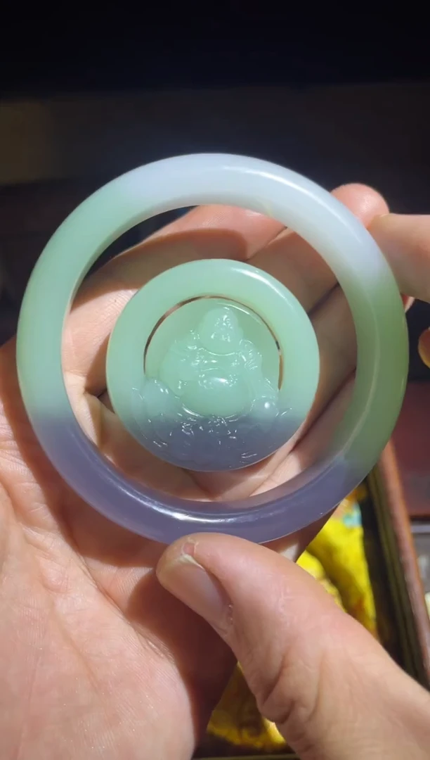 【闪购商品】三色手镯弥勒佛一套给