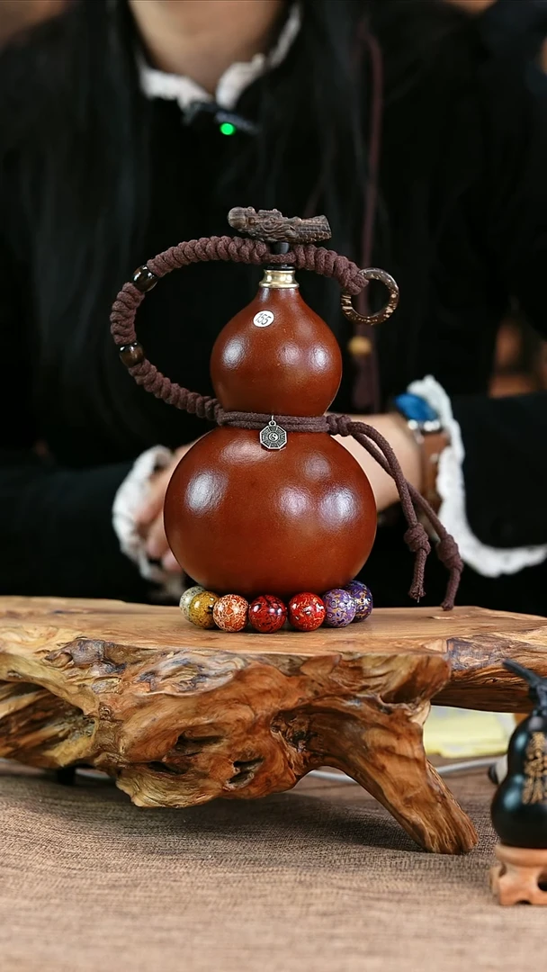 【闪购商品】155—光岳葫天然大漆酒葫芦不含漆珠