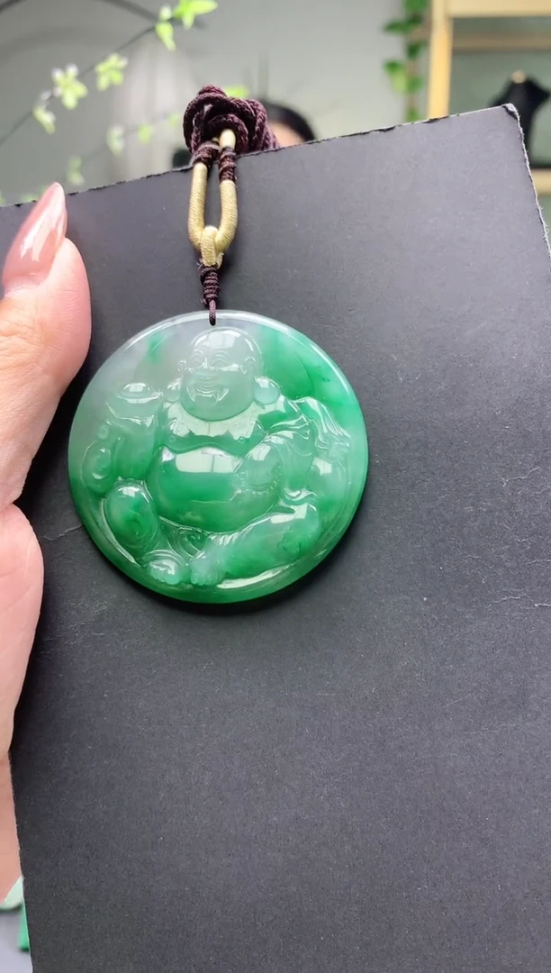 未镶嵌佛牌石英质玉佛牌