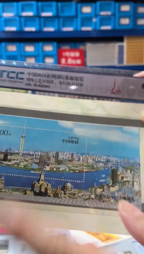 中国邮政-1996浦东小型张封装评级