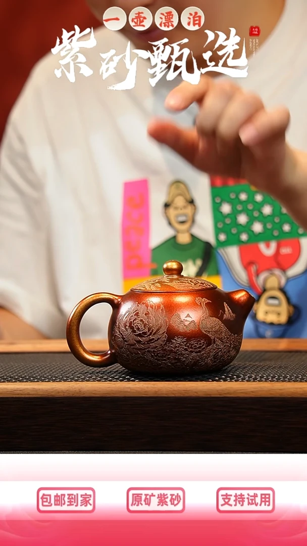 茶壶紫砂 一壶漂泊紫砂茶器