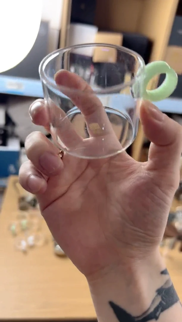 福容扳指对杯青玉色