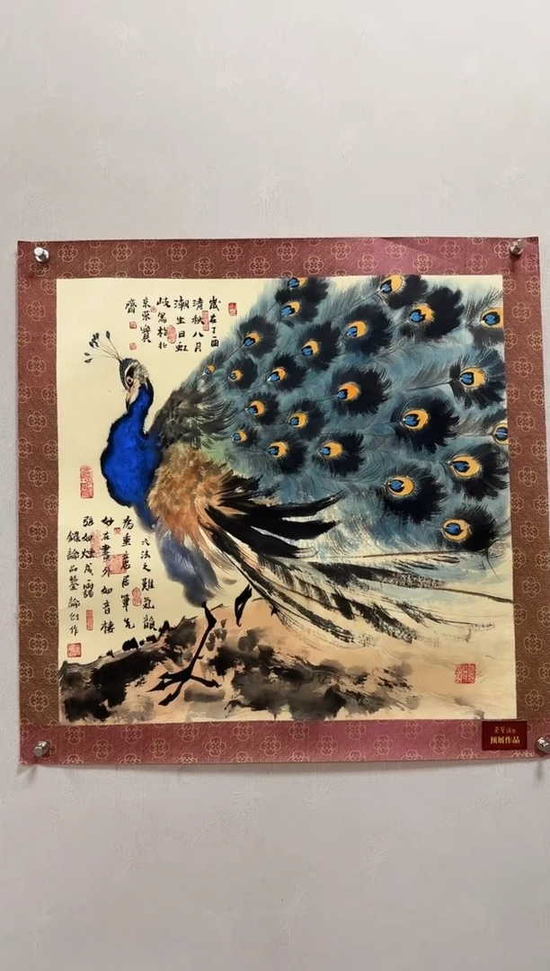 国画周虹岐-国画花鸟4平尺