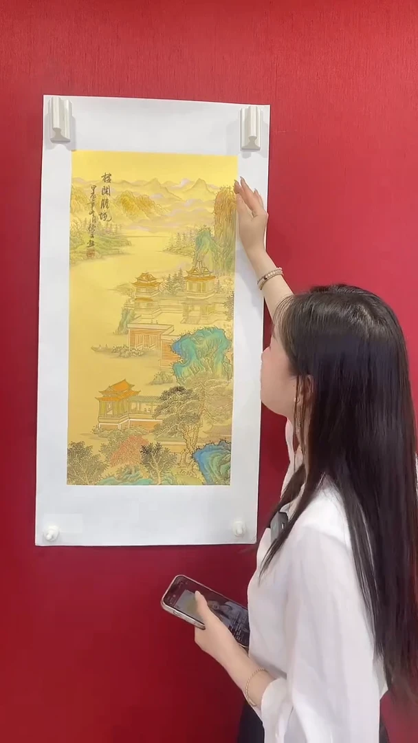 国画4#蒋德文老师画作