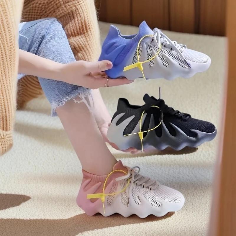 【防臭青少年】运动鞋女夏季新款网面透气专用跑步鞋八爪鱼女鞋