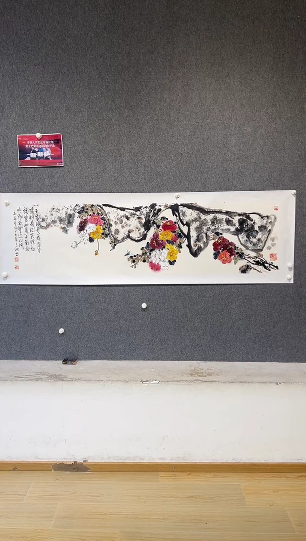 国画李纲-8平尺-花鸟国画