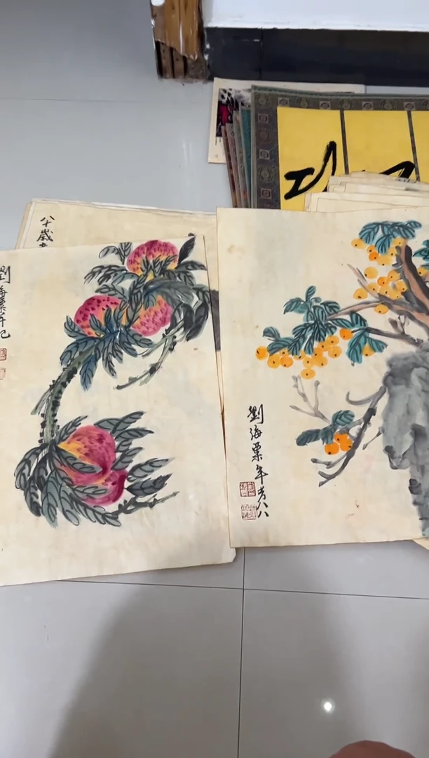 竖款书画通用链接