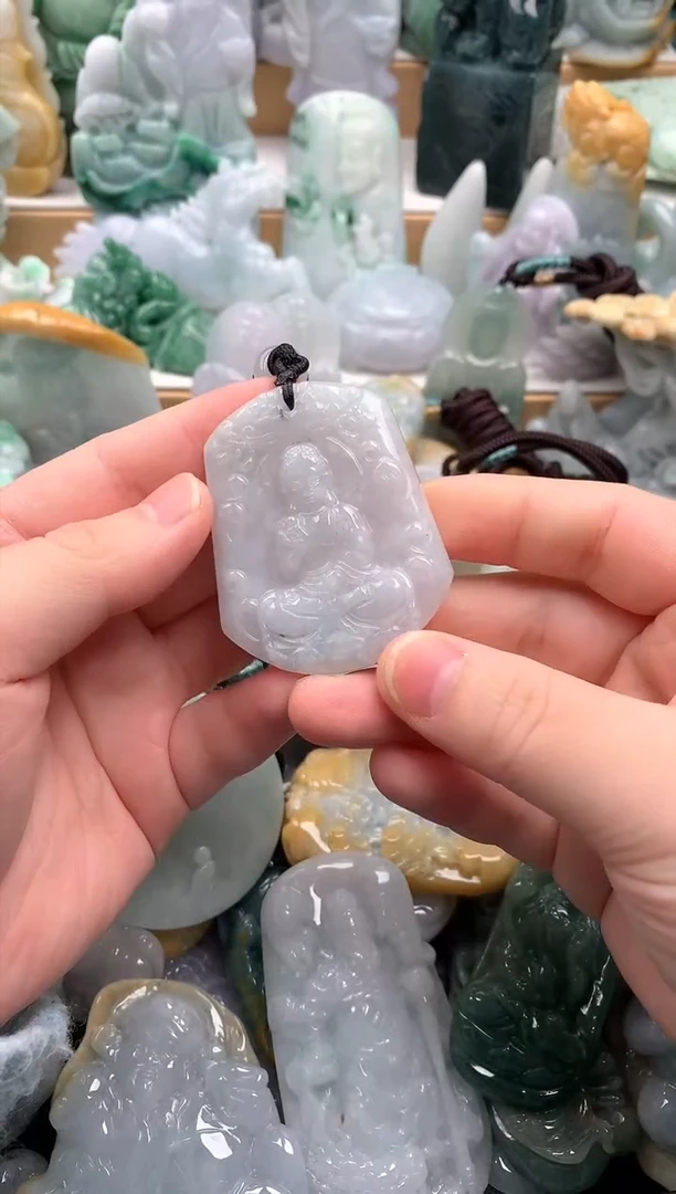 吊坠(不含链)未镶嵌翡翠1