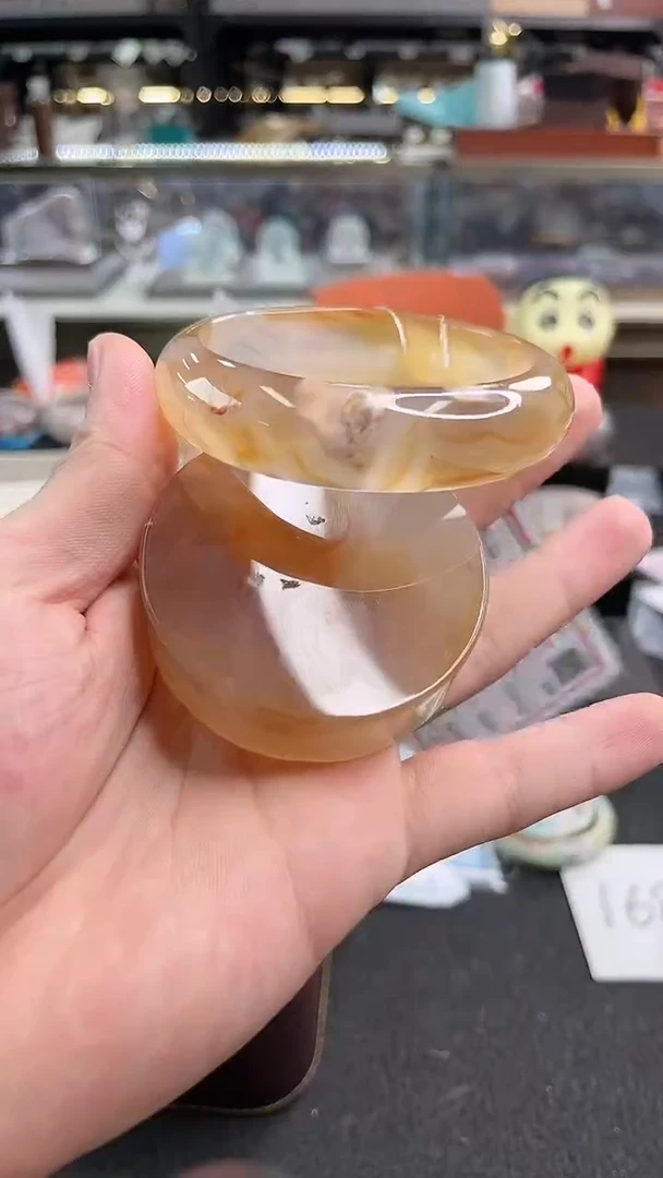 未镶嵌手镯石英质玉60圈口 （赠品镯心）3648505