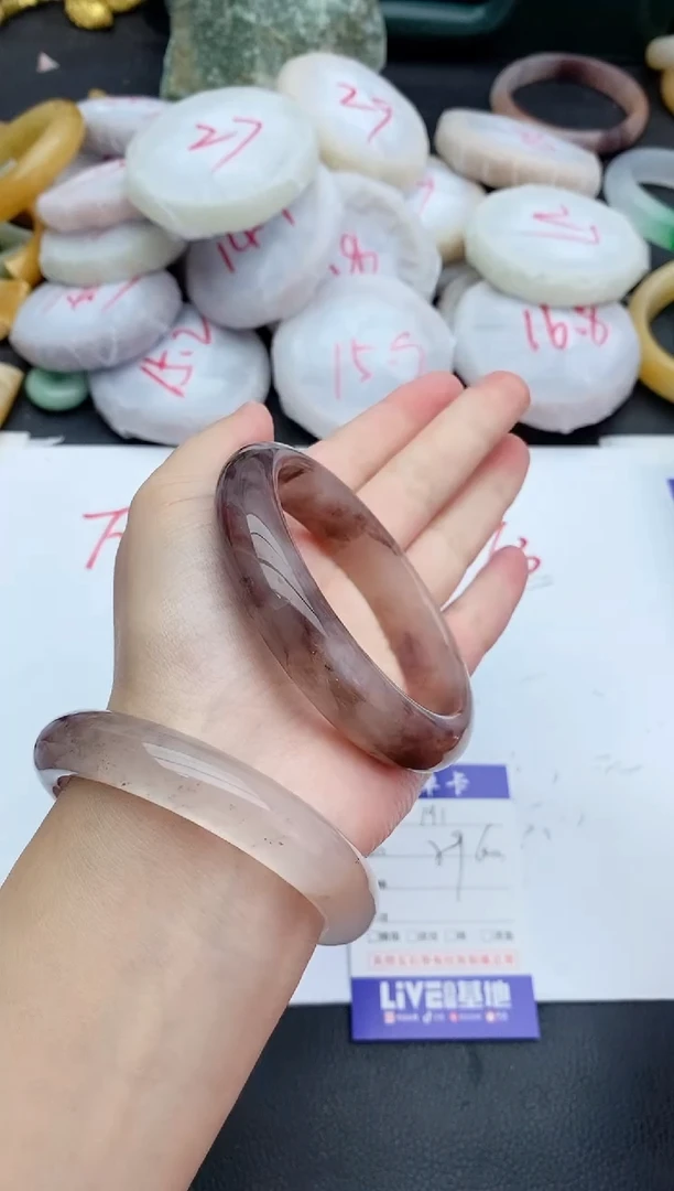 未镶嵌手镯石英质玉191+59/60