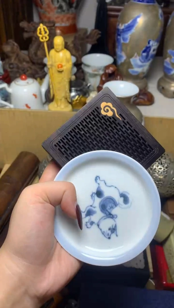 紫砂盖碗瓷器默认微瑕瓷器