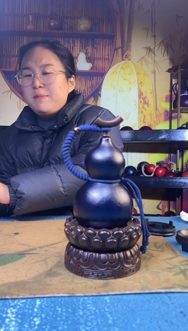 039--大漆酒葫芦--500ML左右