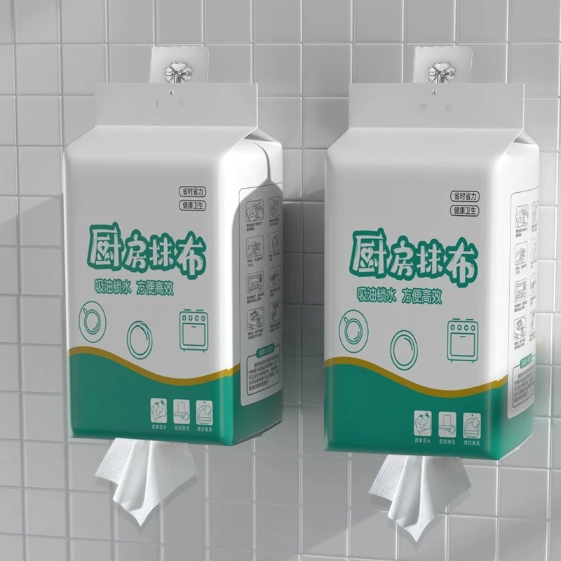 【新人福利】悬挂式厨房抹布一次性强力去污干湿两用清洁厨房专用纸