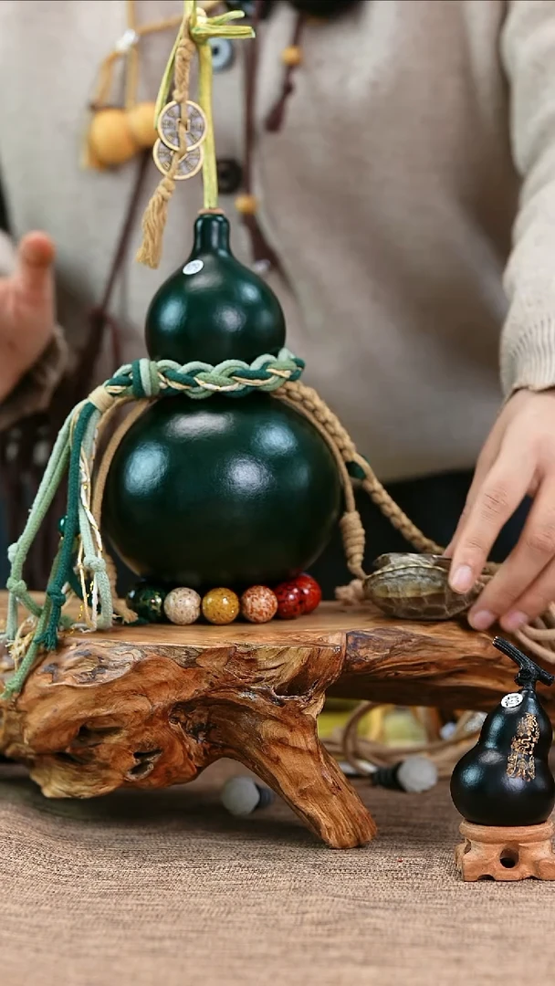 【闪购商品】179—光岳葫天然大漆酒葫芦不含漆珠