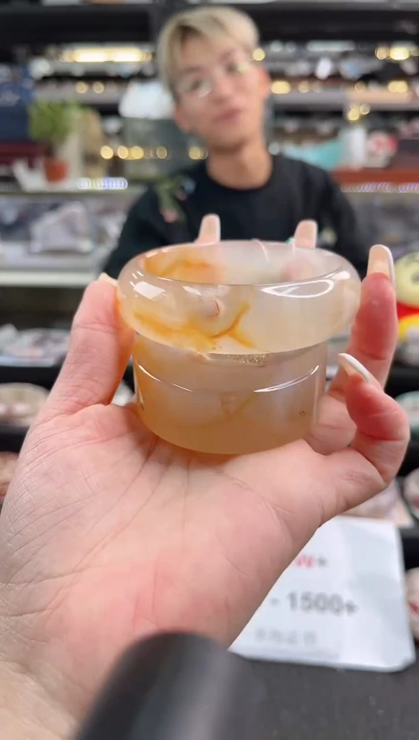 未镶嵌手镯石英质玉60圈口 （赠品镯心）3975365
