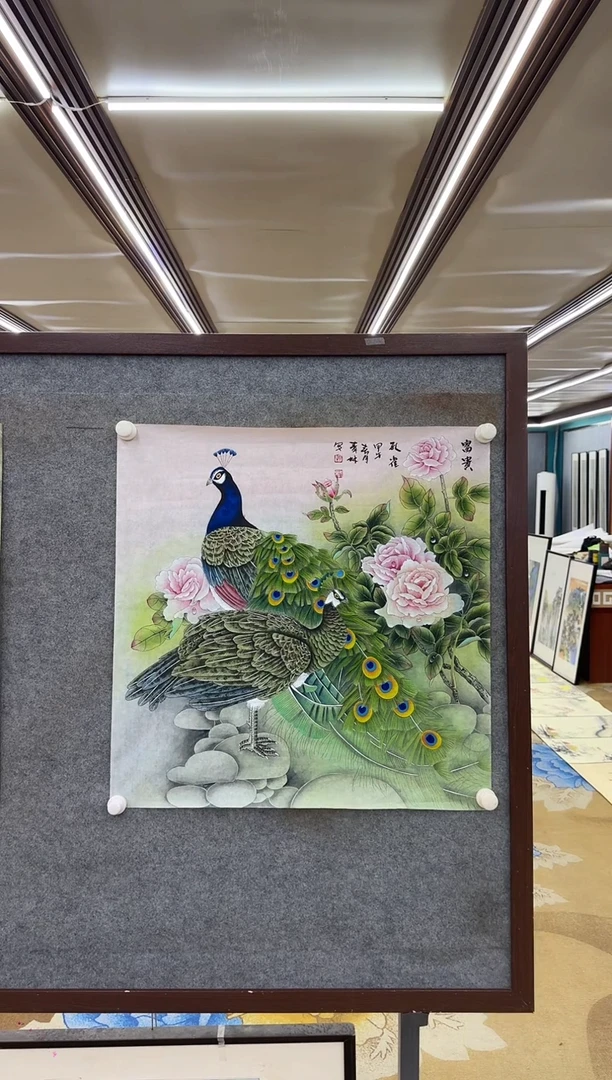 绘画M申青林-四尺-国画