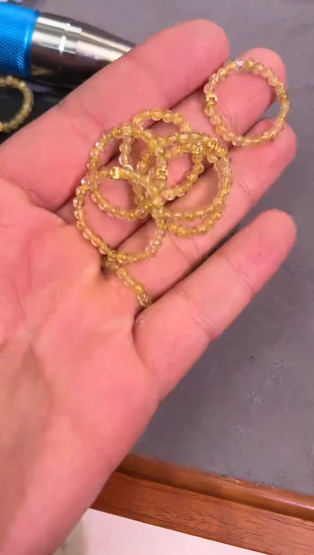 【闪购商品】发晶戒指银S925镶嵌钛晶戒指（多样性发其一）