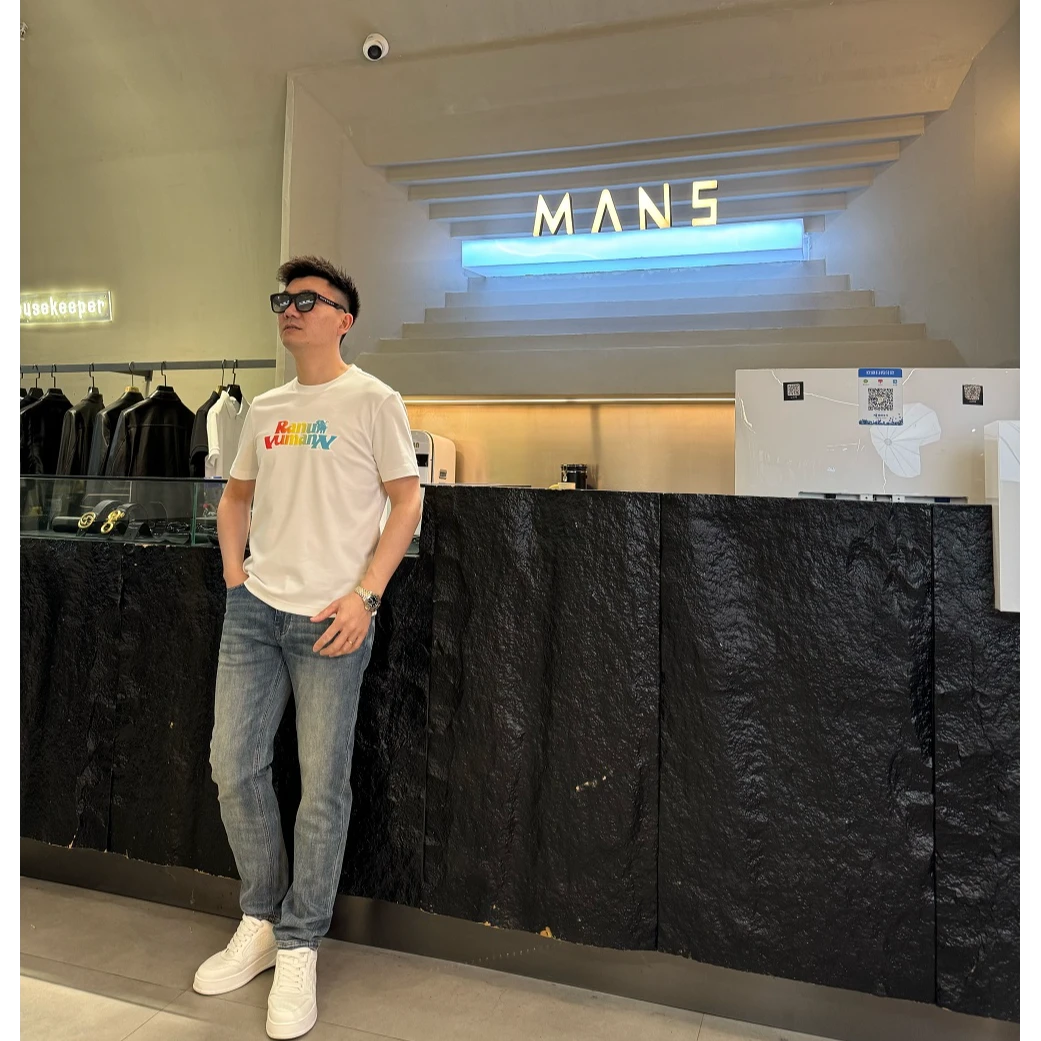 MANS名店-2025夏季新款休闲时尚男士T恤-LM-0603