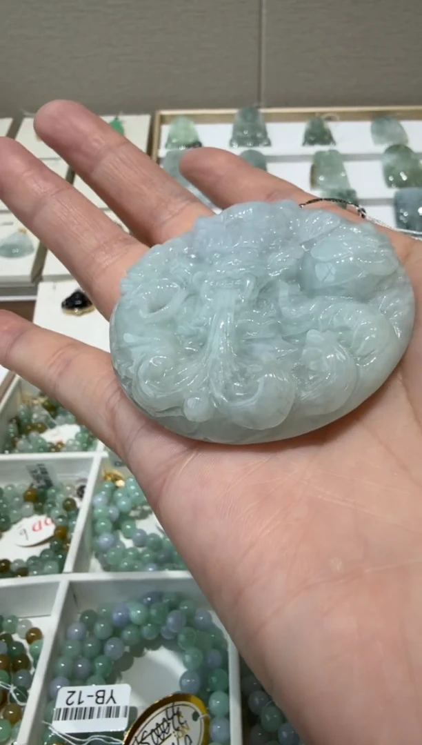 未镶嵌挂件翡翠A货翡翠多样性孤品