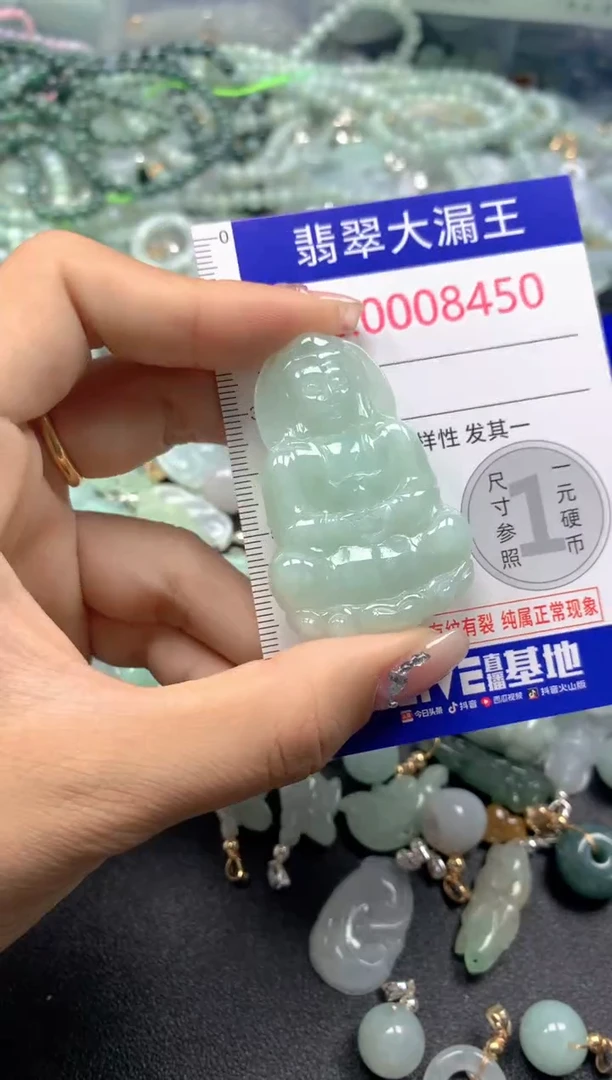 颈饰未镶嵌翡翠8450