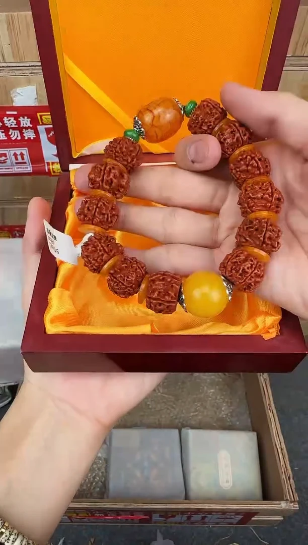 翎光合文玩精品手串-无礼盒-@@SP257