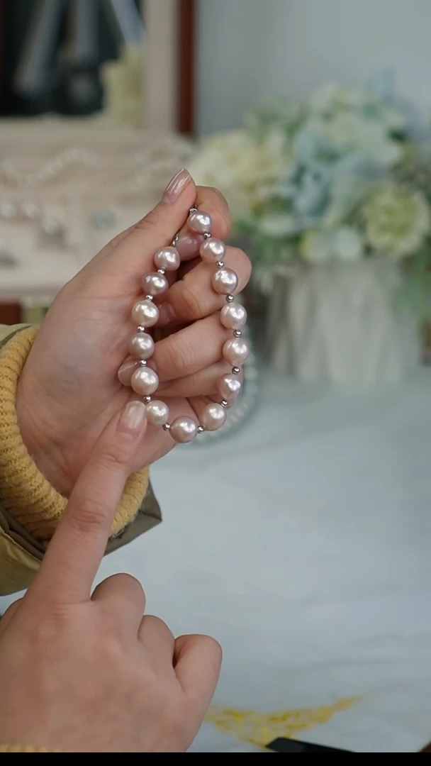 【闪购商品】淡水珍珠手链合金巴洛克手链