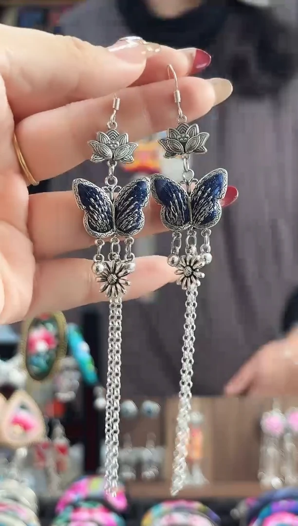 织绣艺枝独绣手工饰品113