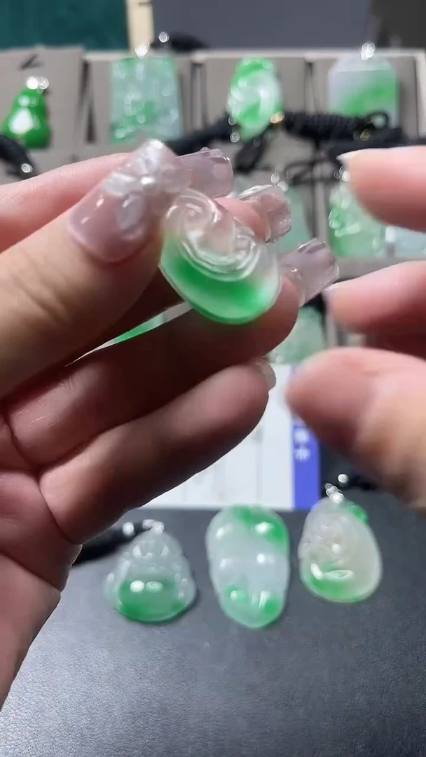 颈饰未镶嵌翡翠  所见即所得 一图一物