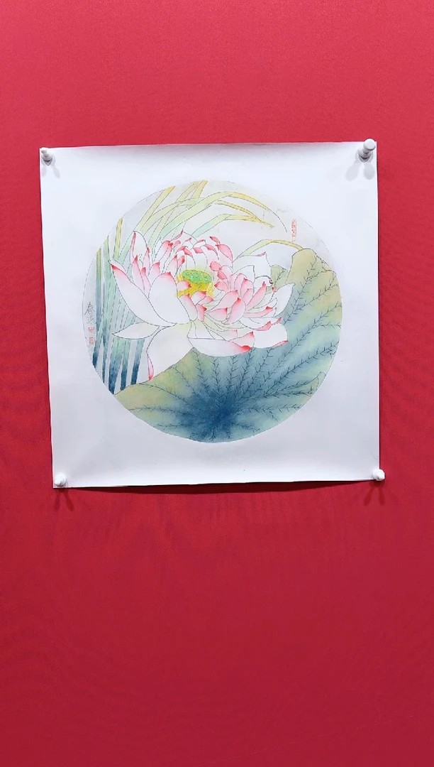 【闪购商品】国画周春蕊42*42.........
