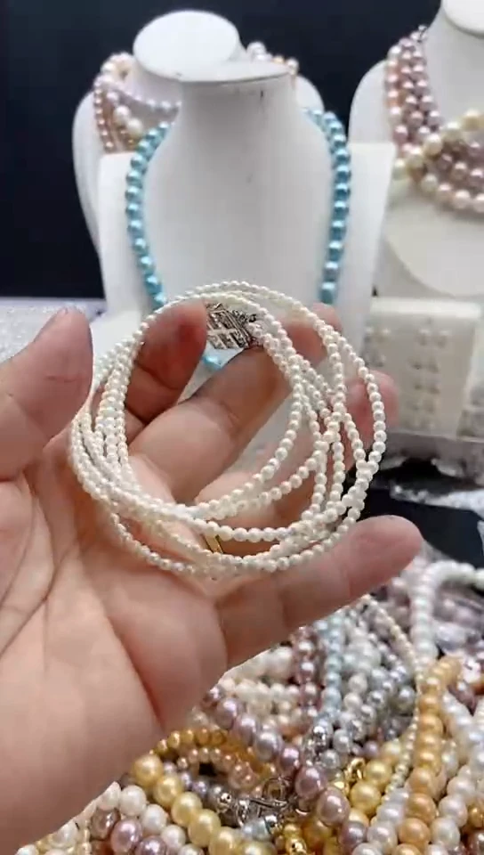 淡水珍珠未镶嵌颈饰1