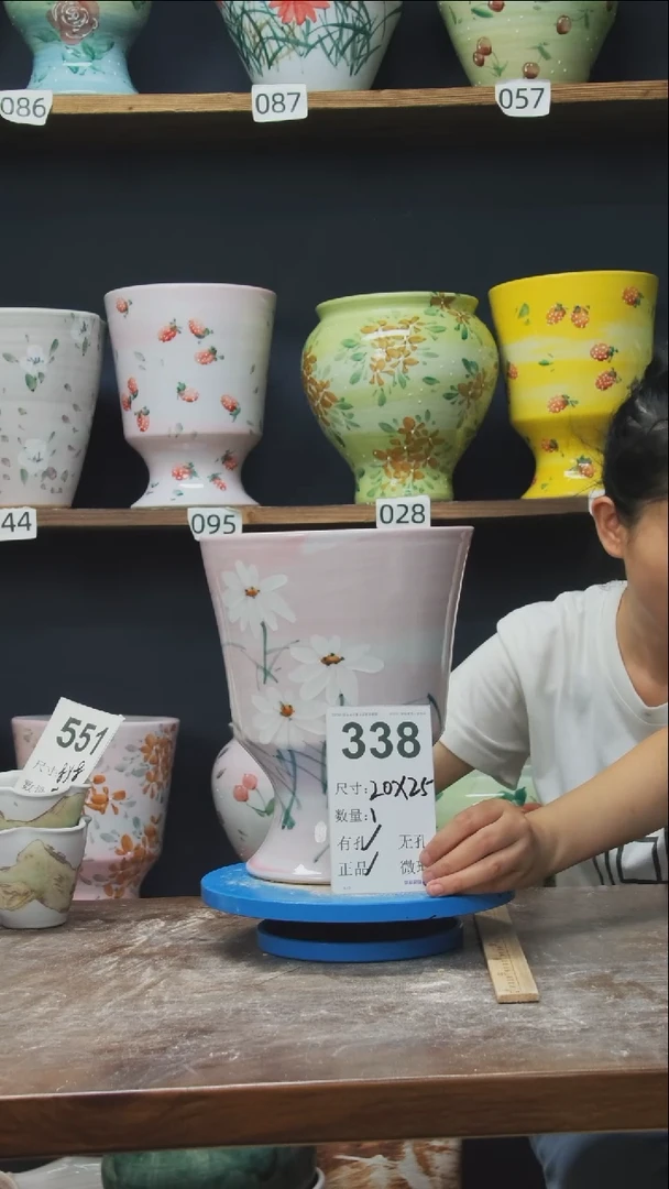 摆件景德镇花盆默认微瑕338