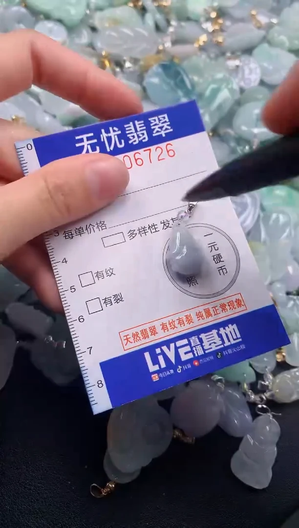 颈饰未镶嵌翡翠6726