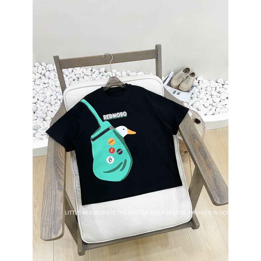 【4.22新款】童装男儿童短袖T恤针织百搭2025夏季新款上衣MMY821960