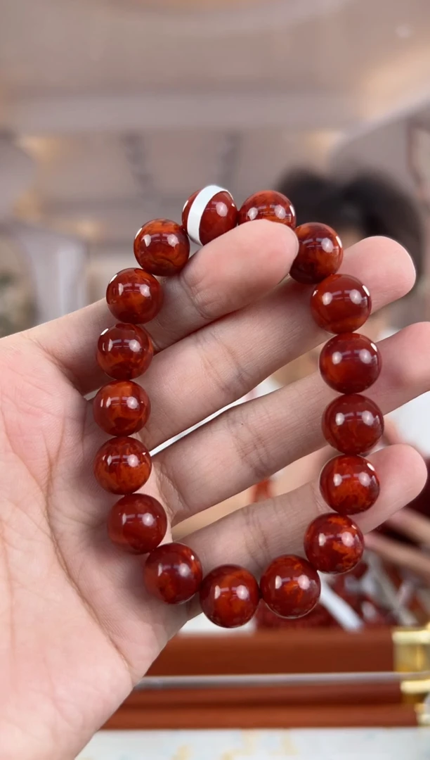 未镶嵌单圈南红玛瑙@t07892@12MM