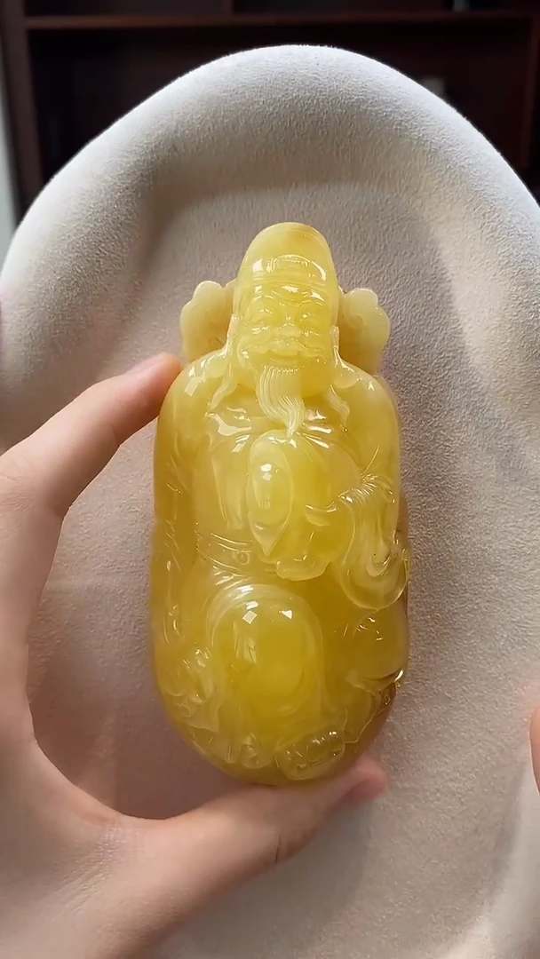 琥珀颈饰未镶嵌吊坠