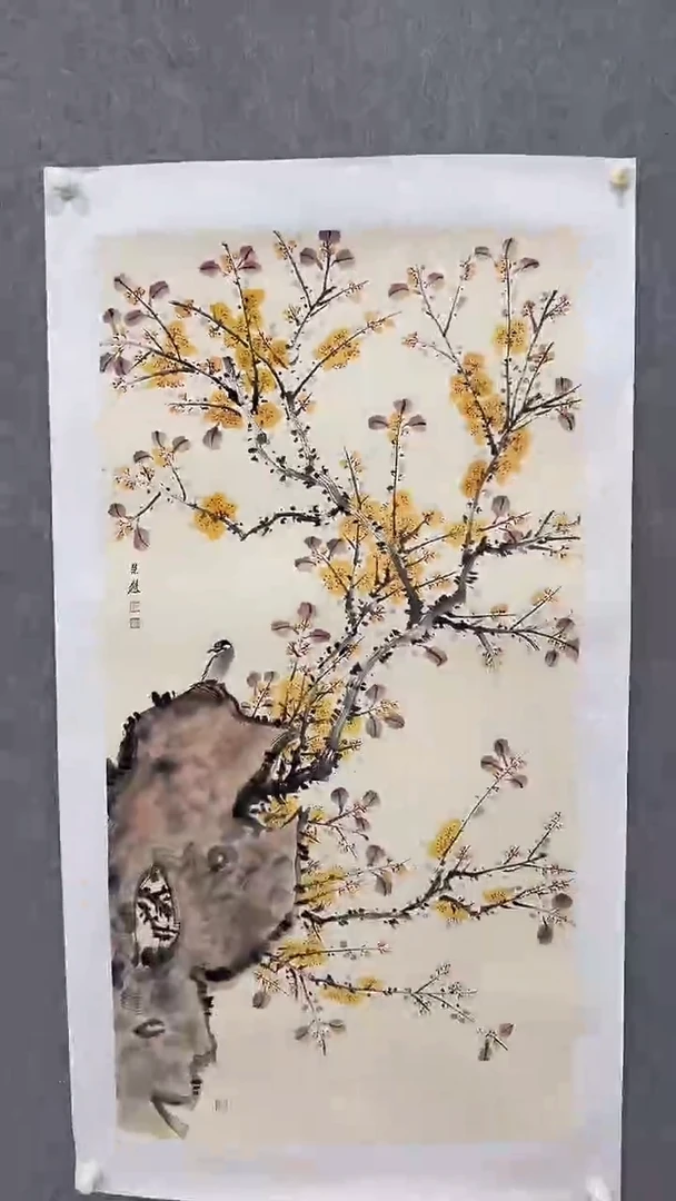 国画郭慧庆-8平尺-国画作品