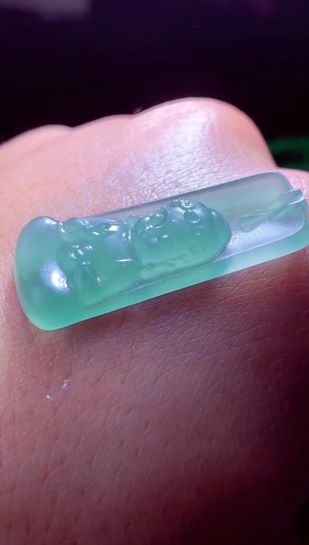 未镶嵌定制翡翠殚*#翡翠毛货定制570405