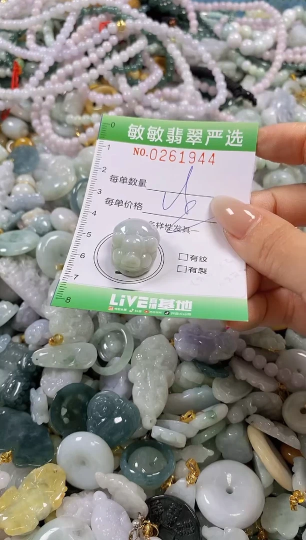 翡翠未镶嵌颈饰闪购0261944