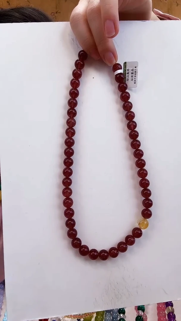 颈饰未镶嵌水晶项链约10mm