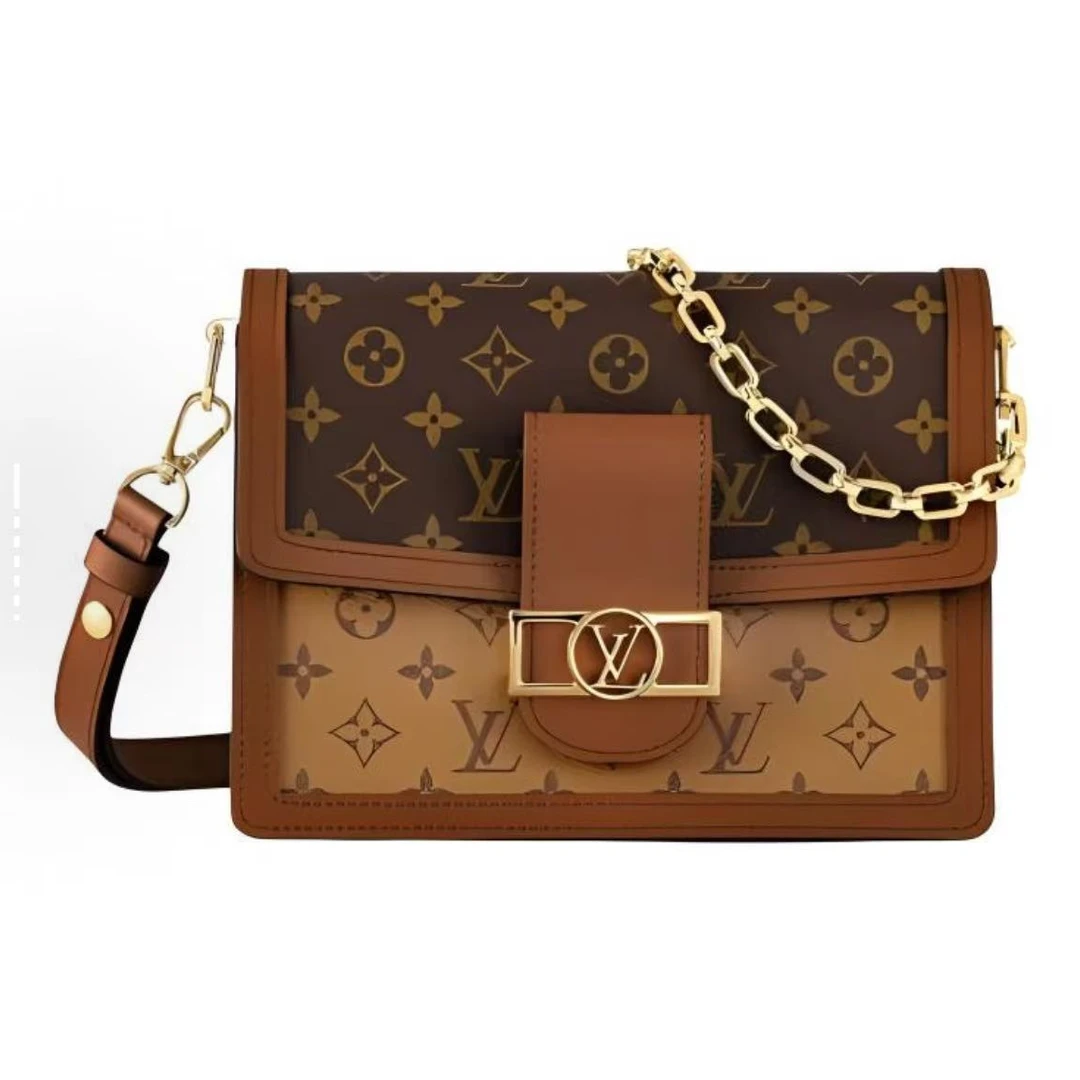 95新 LouisVuitton/路易威登 玺越奢品 LV 老花达芙妮 THHZ1664