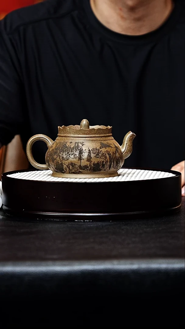 茶壶紫砂僧帽手工紫砂壶