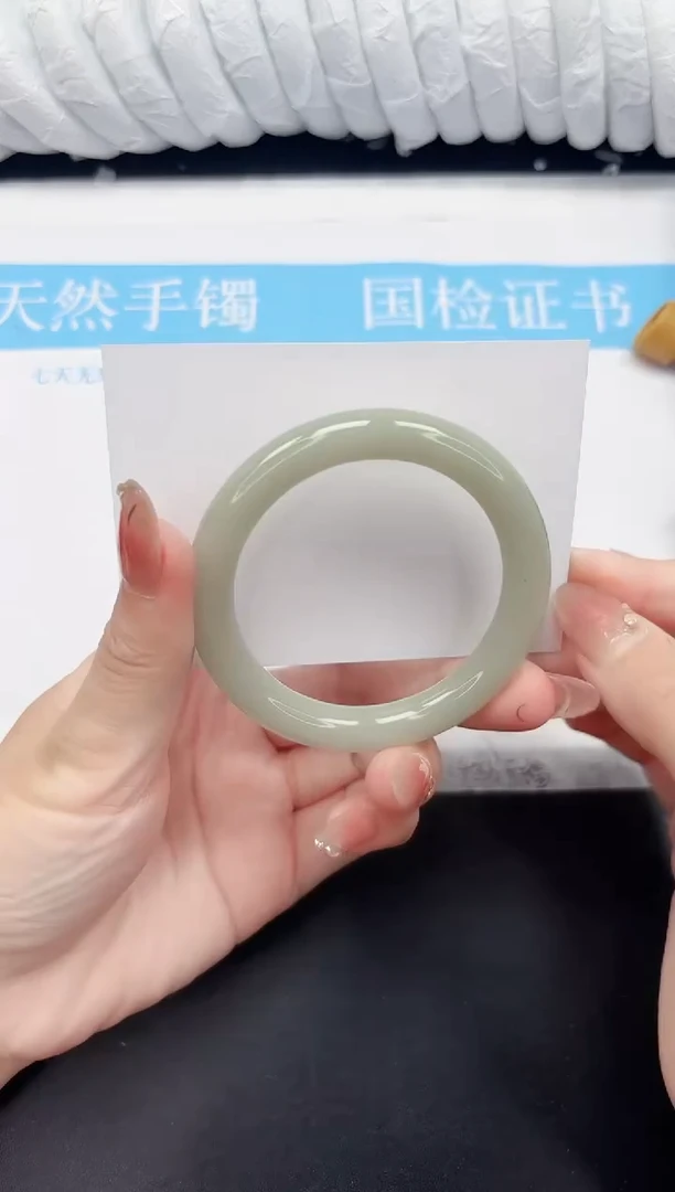 未镶嵌手镯石英质玉290-54DY